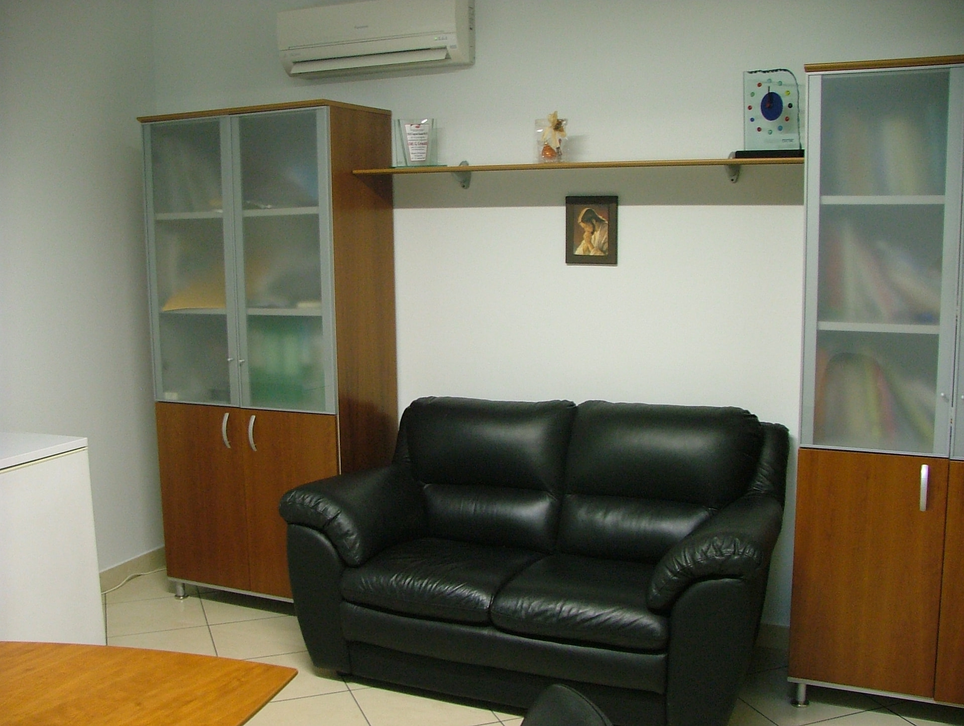 Sala d'attesa del laboratorio