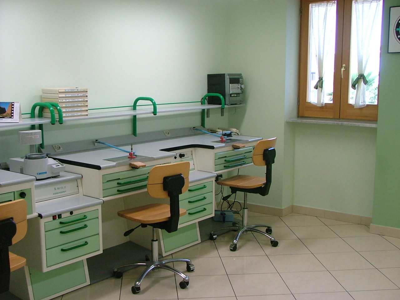 Banchi di lavoro del laboratorio