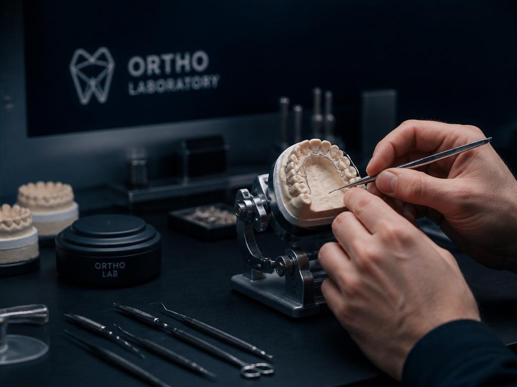 Artigianato ortodontico in laboratorio